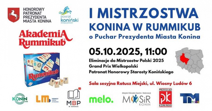 I Mistrzostwa Konina w Rummikub