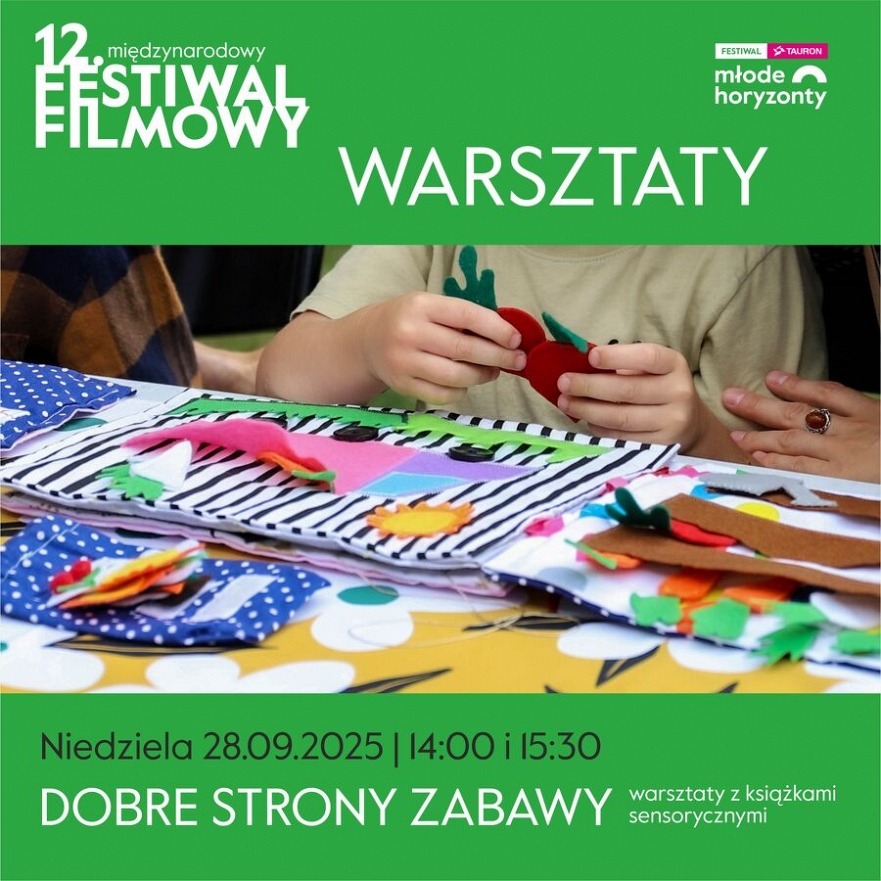 „Dobre strony zabawy” – warsztaty z książkami sensorycznymi