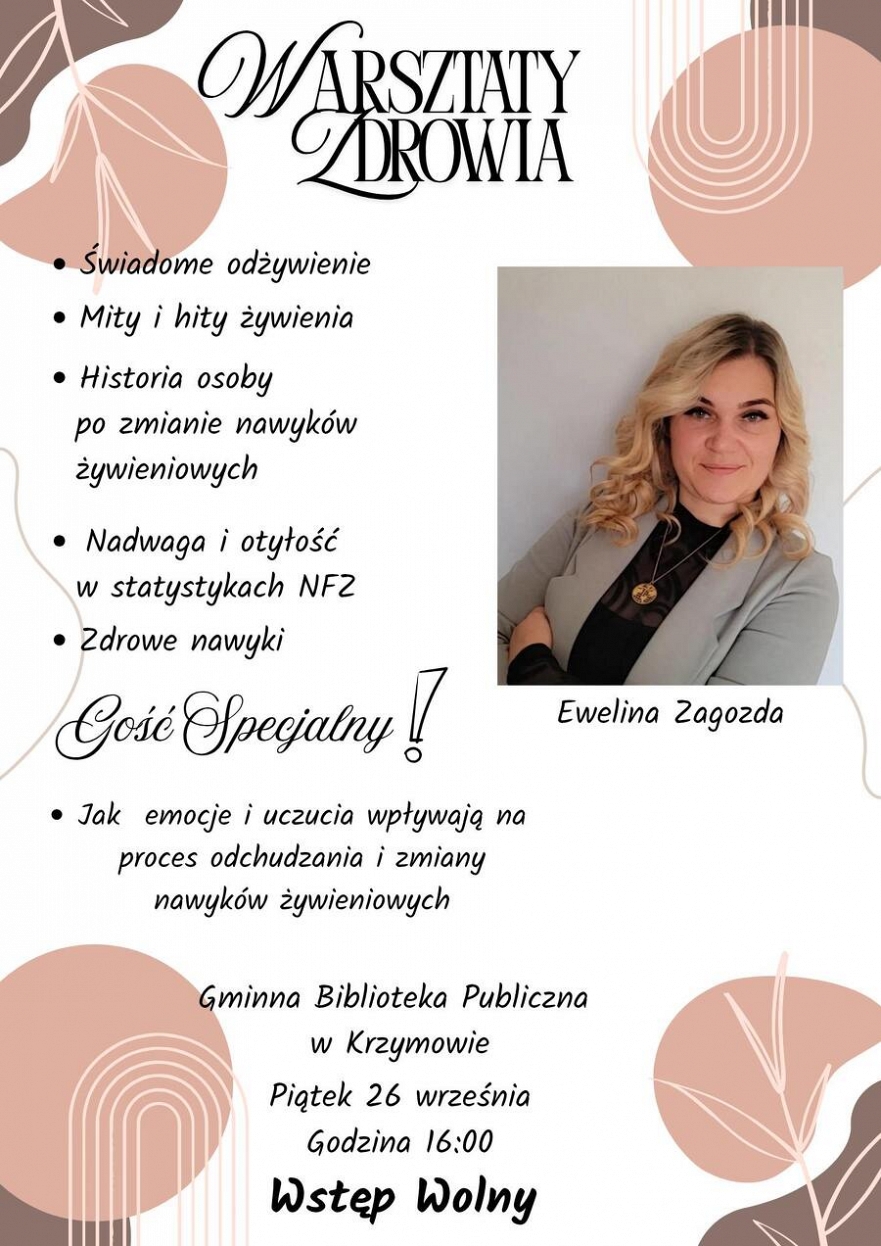 Warsztaty zdrowia w Gminie Krzymów