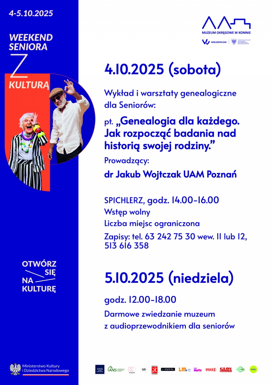 Weekend seniora z kulturą z Muzeum Okręgowym w Koninie