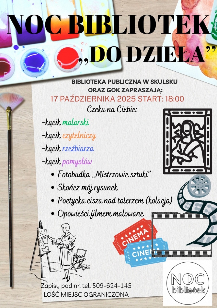 Noc Bibliotek w Skulsku