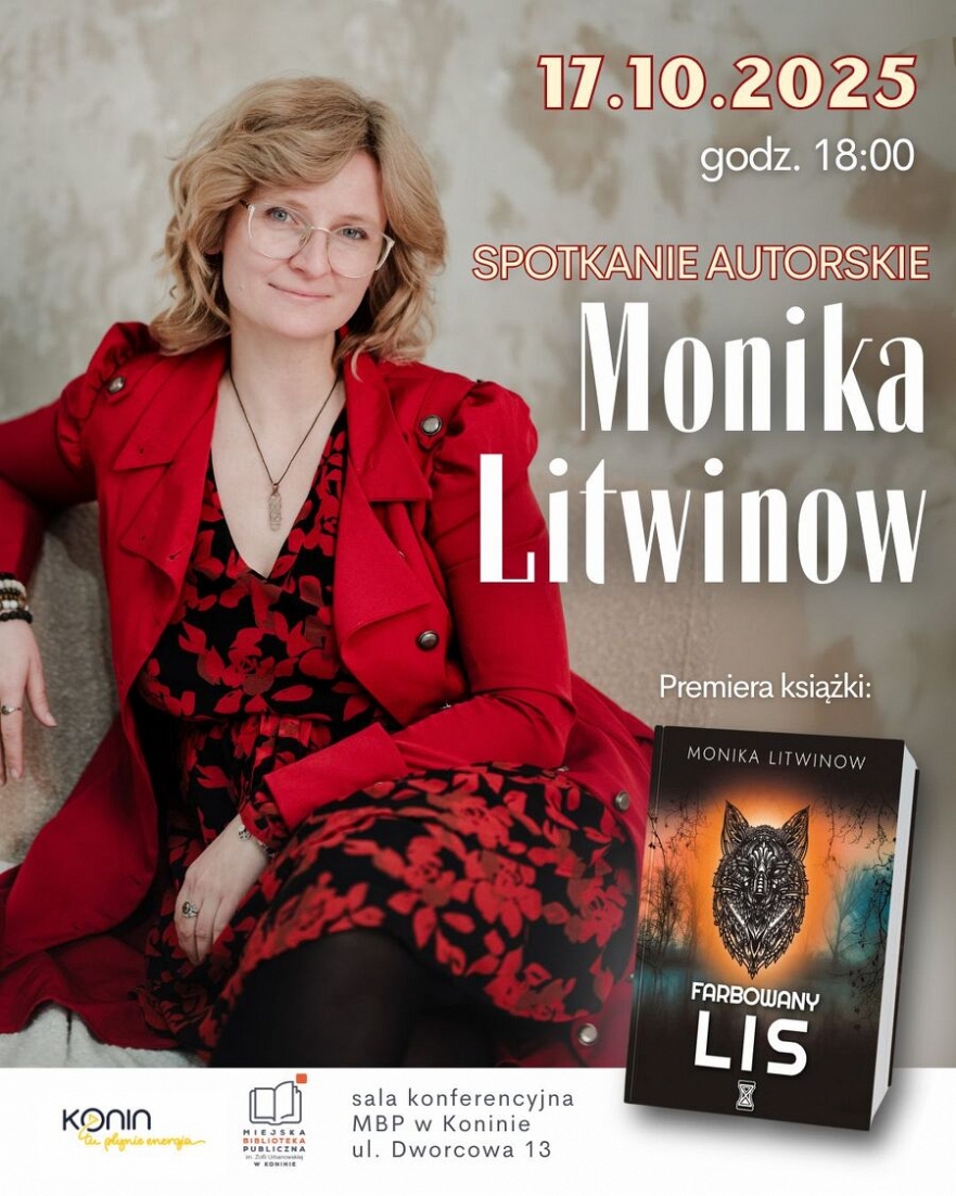 Spotkanie autorskie w MBP w Koninie