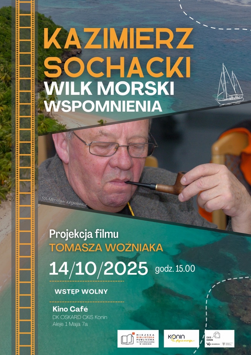 Pokaz filmu "Kazimierz Sochacki- Wilk morski. Wspomnienia"
