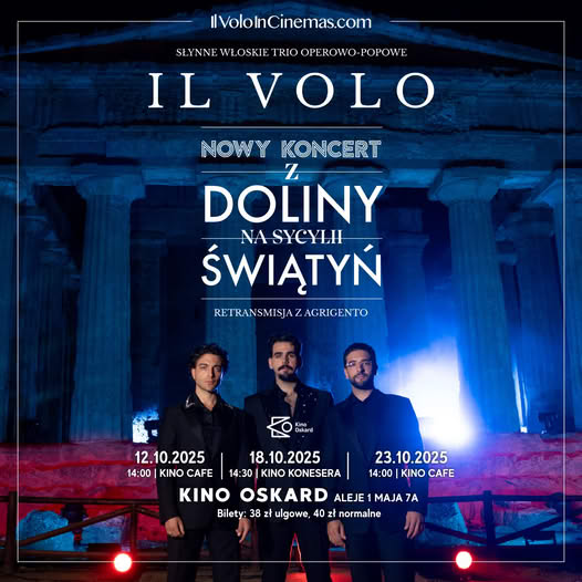 IL VOLO - retransmisja koncertu z Agrigento