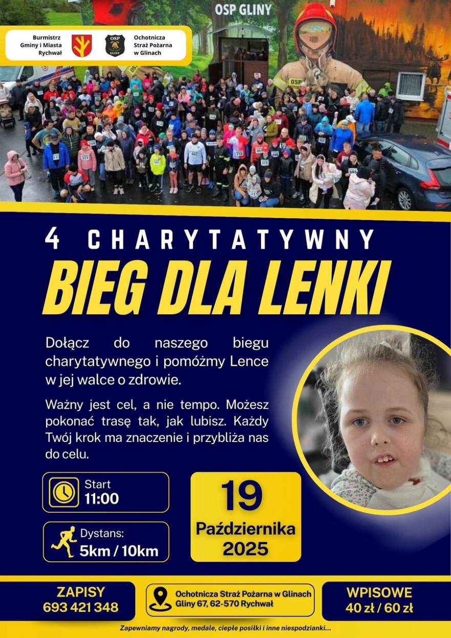 IV Charytatywny bieg dla Lenki
