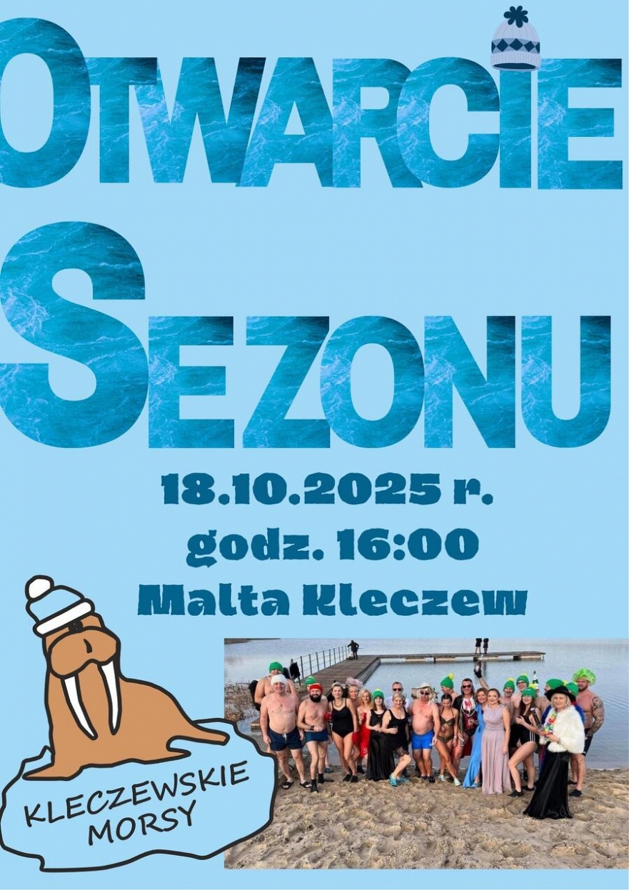 Rozpoczęcie sezonu na morsowanie