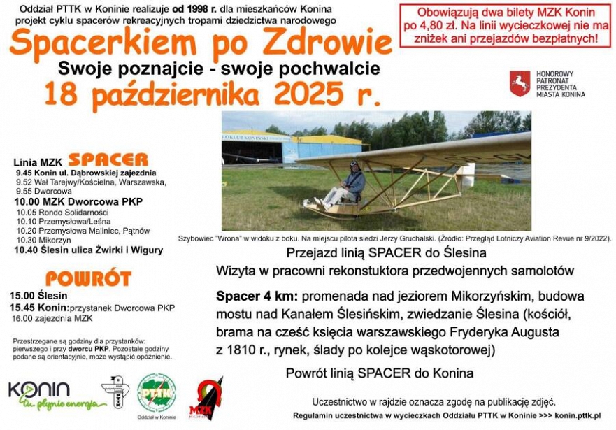 Spacerkiem po zdrowie- Ślesin