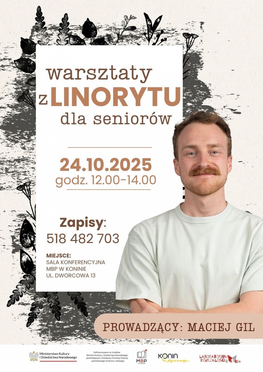 Warsztaty z linorytu dla seniorów
