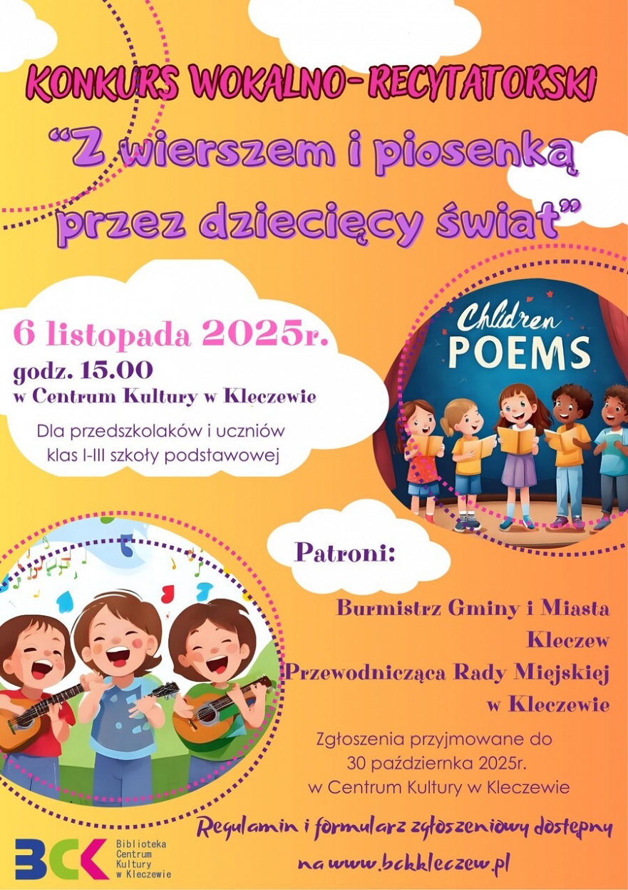 Konkurs wokalno-recytatorski w Kleczewie