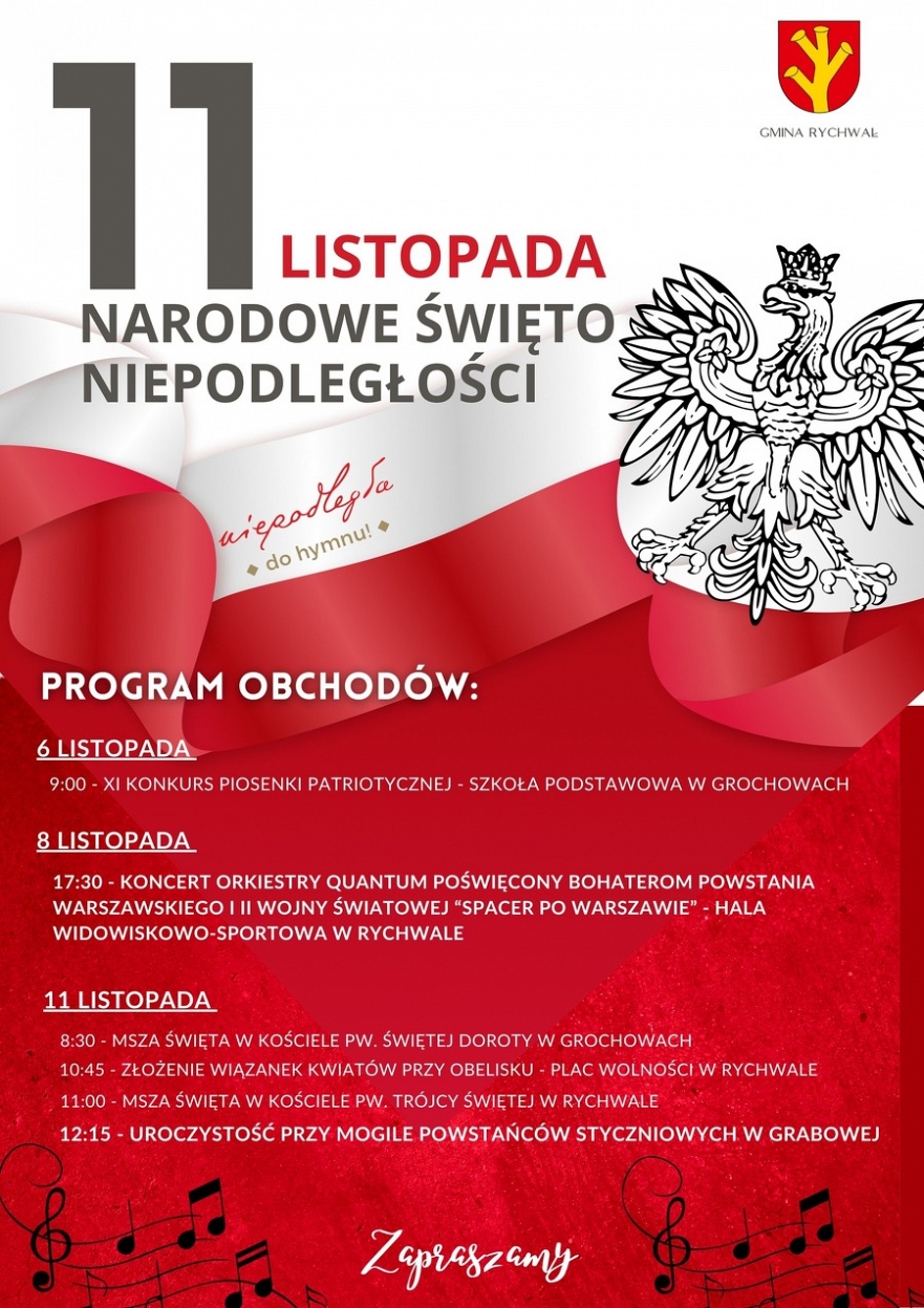 Narodowe Święto Niepodległości w Rychwale