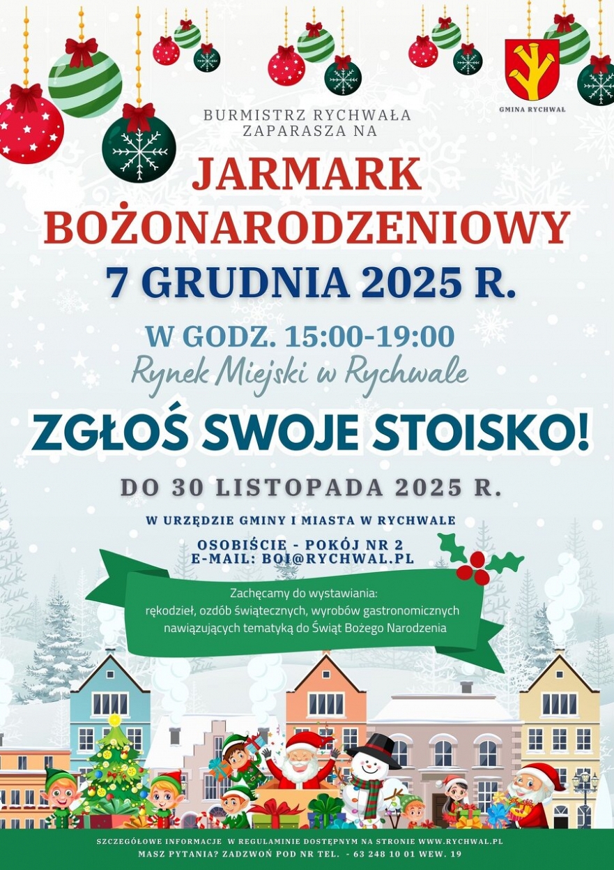 Jarmark Bożonarodzeniowy w Rychwale