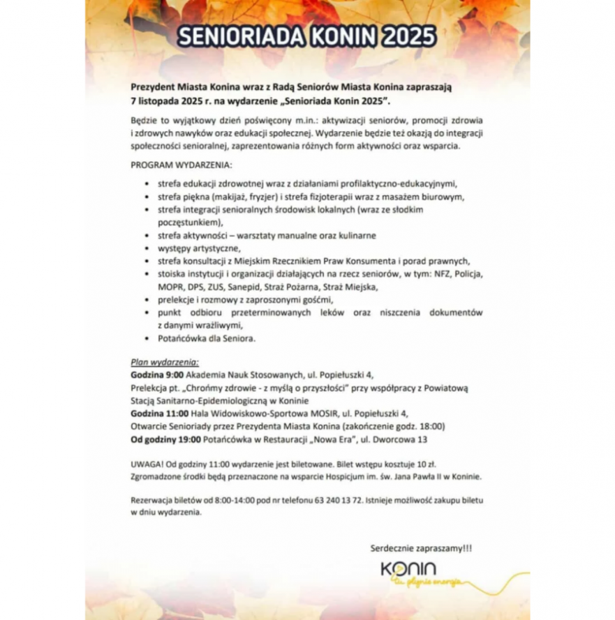 Senioriada Konin 2025