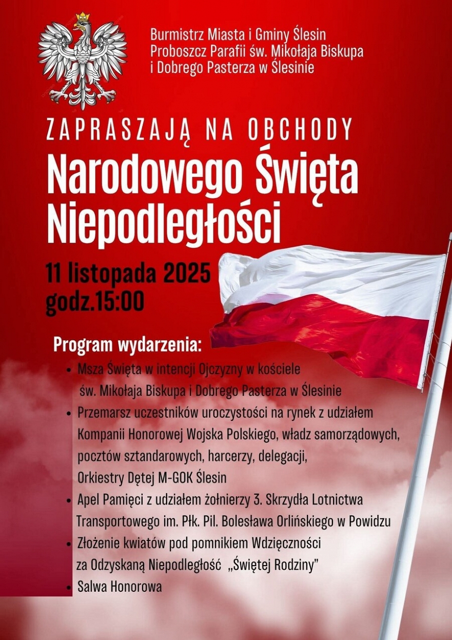 Narodowe Święto Niepodległości w Ślesinie