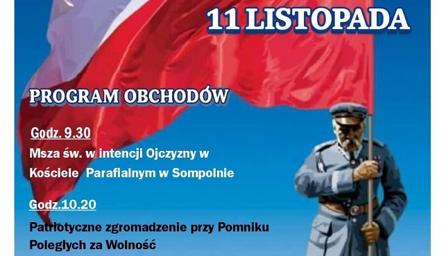 Narodowe Święto Niepodległości w Sompolnie