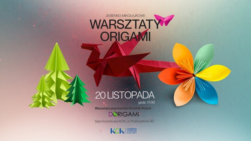 Warsztaty origami w Koninie