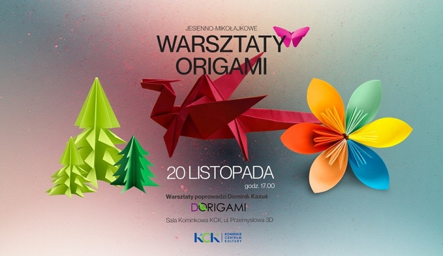 Warsztaty origami w Koninie