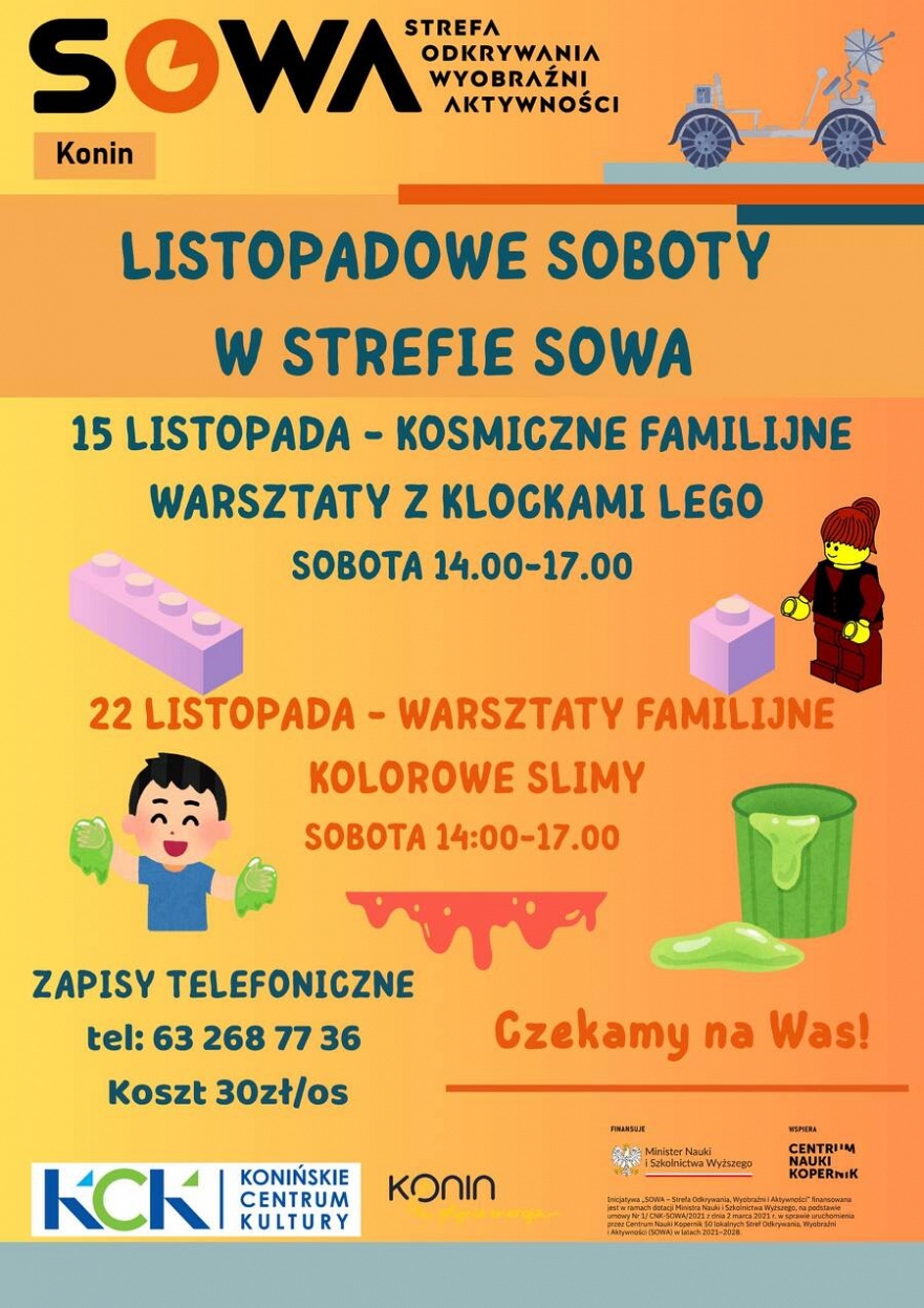 Warsztaty Familijne w Strefie SOWA