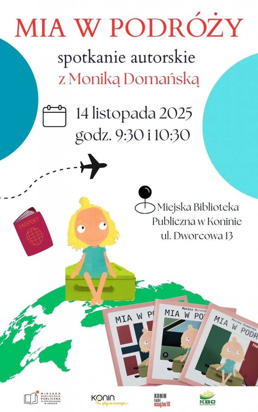 Spotkanie autorskie z Moniką Domańską