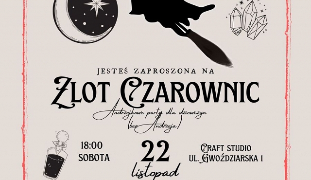 Zlot Czarownic- Andrzejkowe party dla dziewczyn