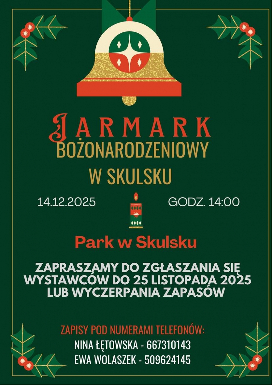 Jarmark Bożonarodzeniowy w Skulsku