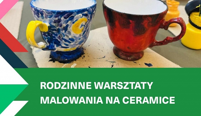 ART WEEK: Rodzinne warsztaty malowania na ceramice