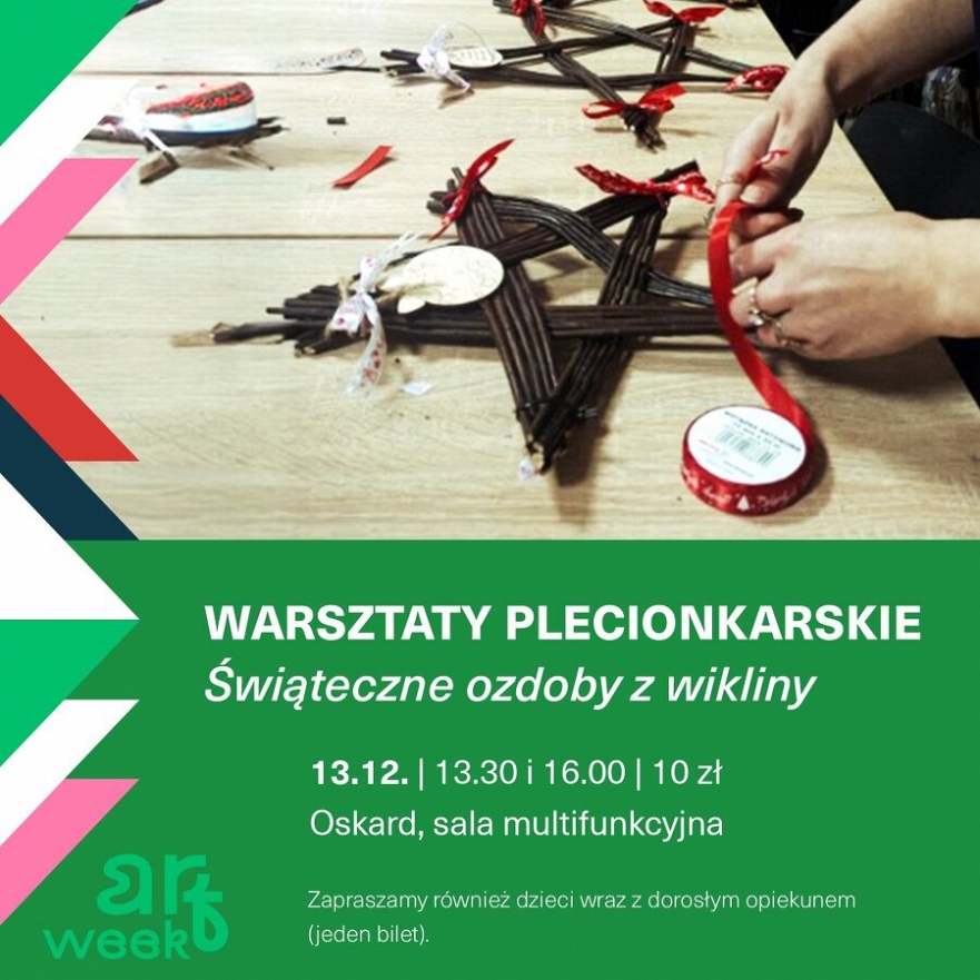 ART WEEK: Warsztaty plecionkarskie