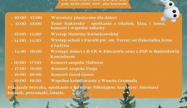 Kleczewski Jarmark Bozonarodzeniowy