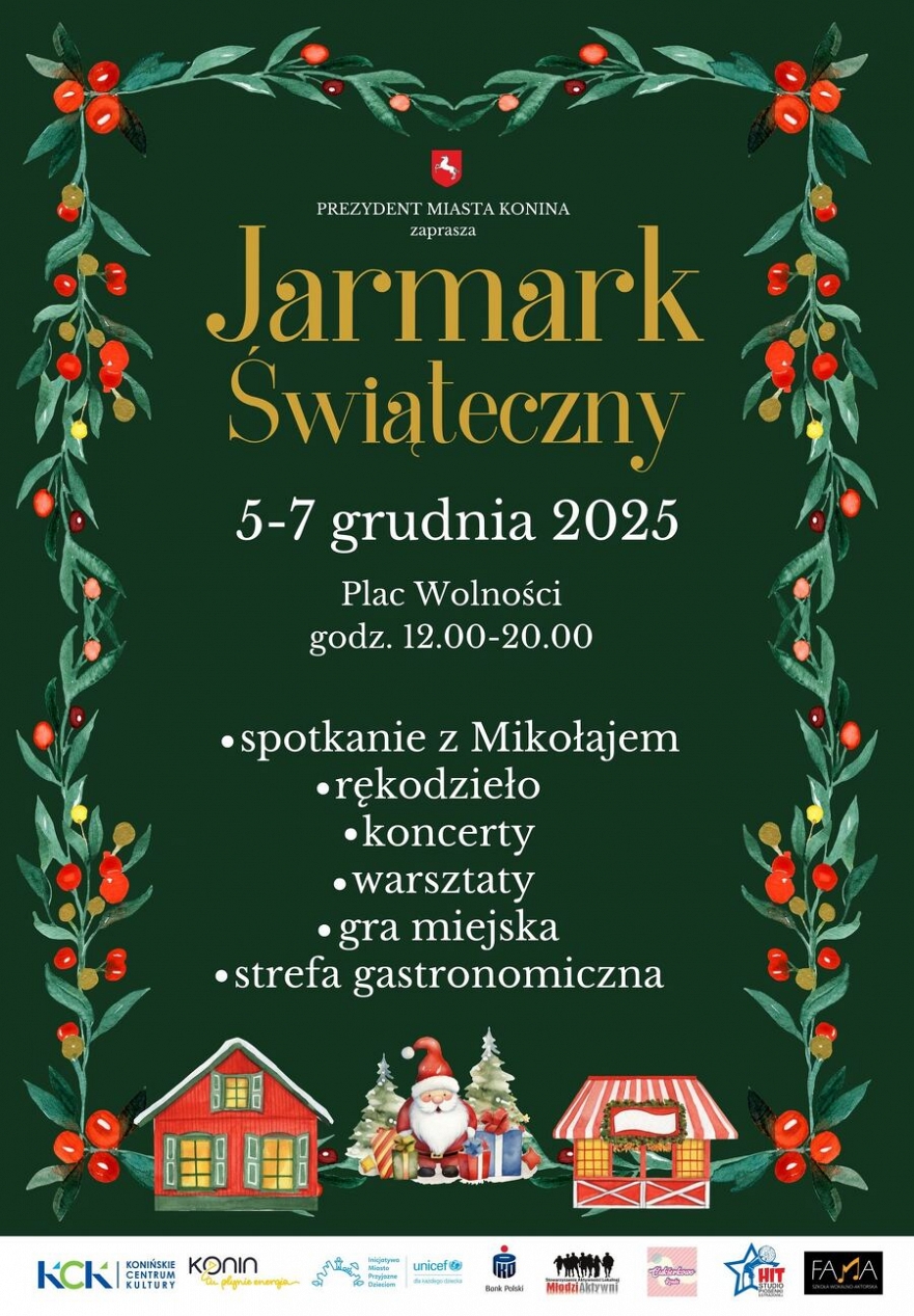 Jarmark Świąteczny w Koninie