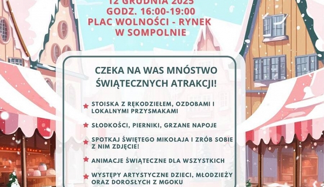 Jarmark Bożonarodzeniowy w Sompolnie