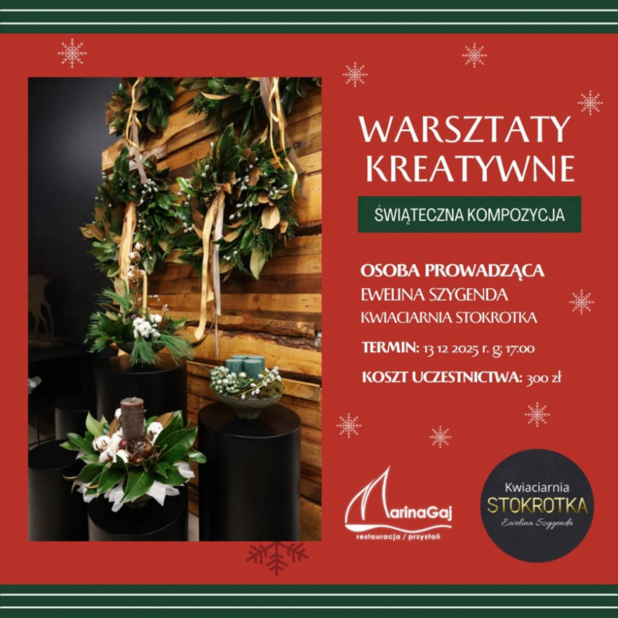 Warsztaty kreatywne w Marina Gaj