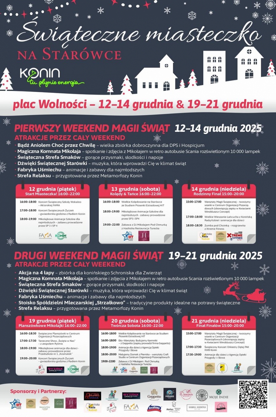 Świąteczne miasteczko na Starówce