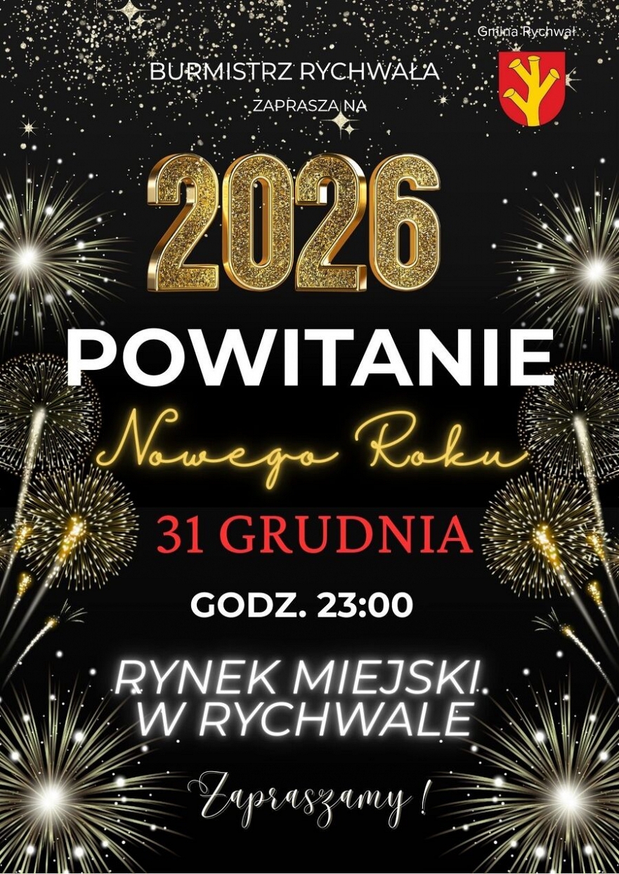 Powitanie Nowego Roku w Rychwale