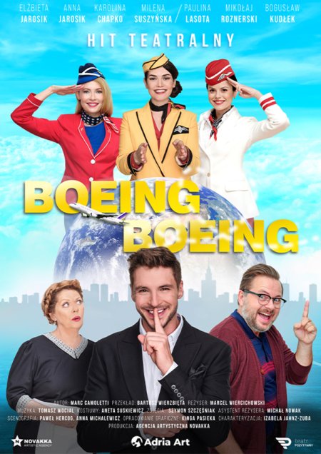 "Boeing boeing" spektakl komediowy