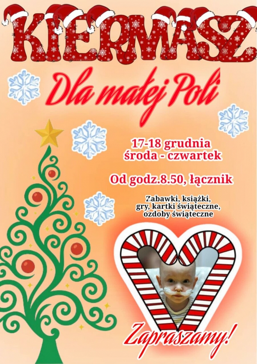 Kiermasz charytatywny w SP nr 3 w Koninie