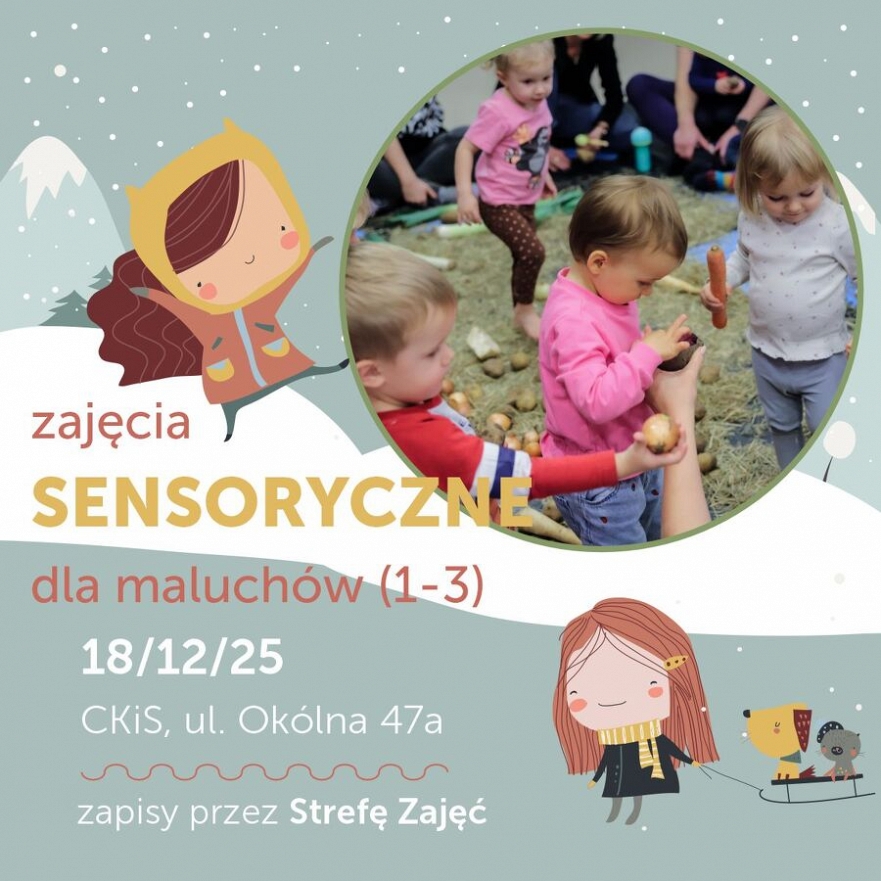 Zajęcia Sensoryczne dla Maluch&oacute;w 1-3 lat