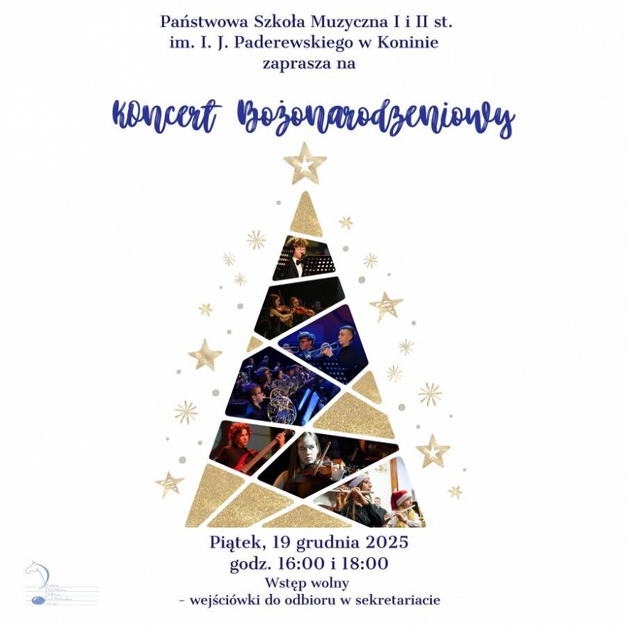Koncert Bożonarodzeniowy w Państwowej Szkole Muzycznej w Koninie