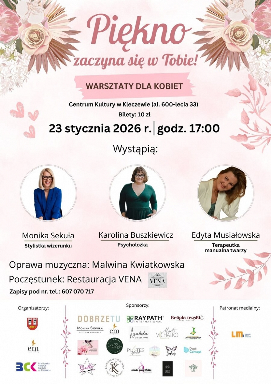 Warsztaty dla kobiet w Kleczewie