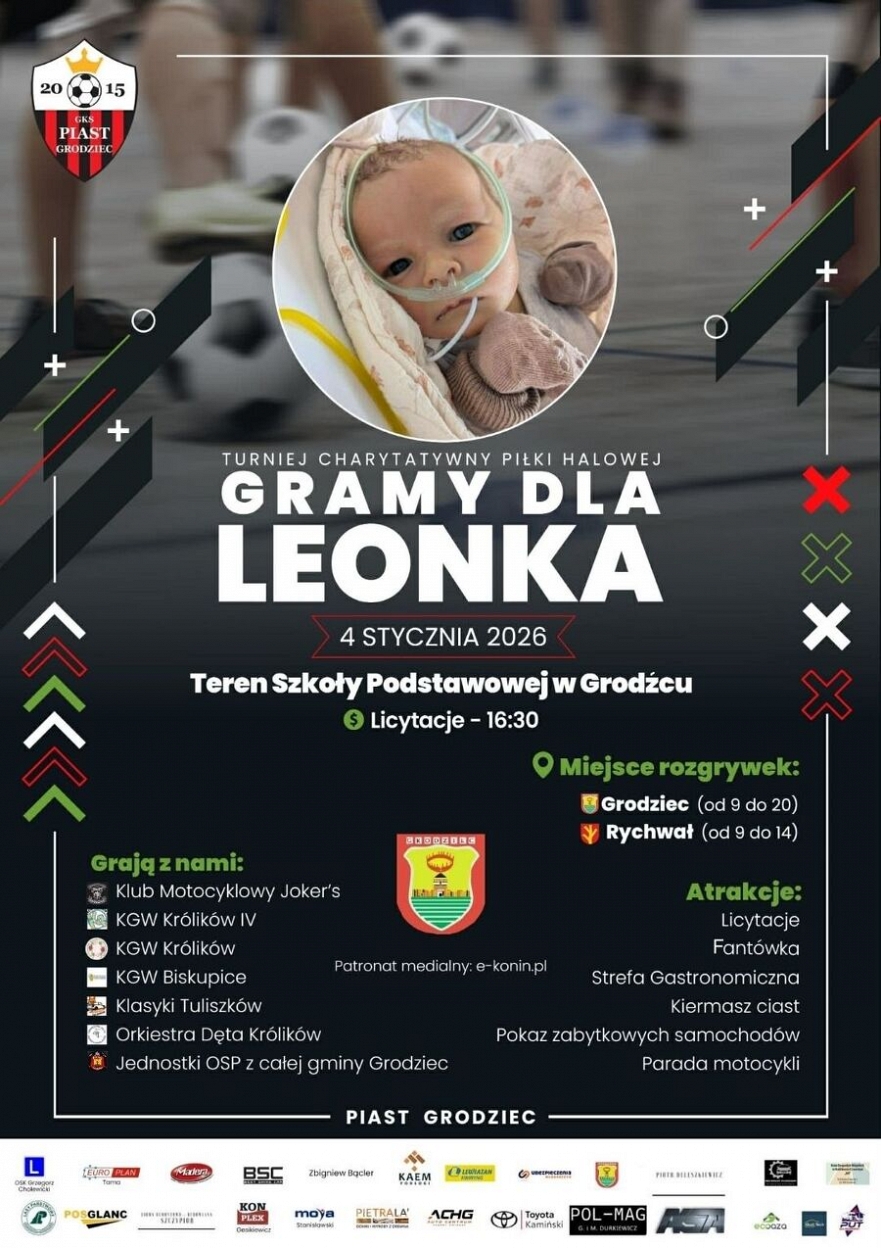 Turniej charytatywny piłki halowej