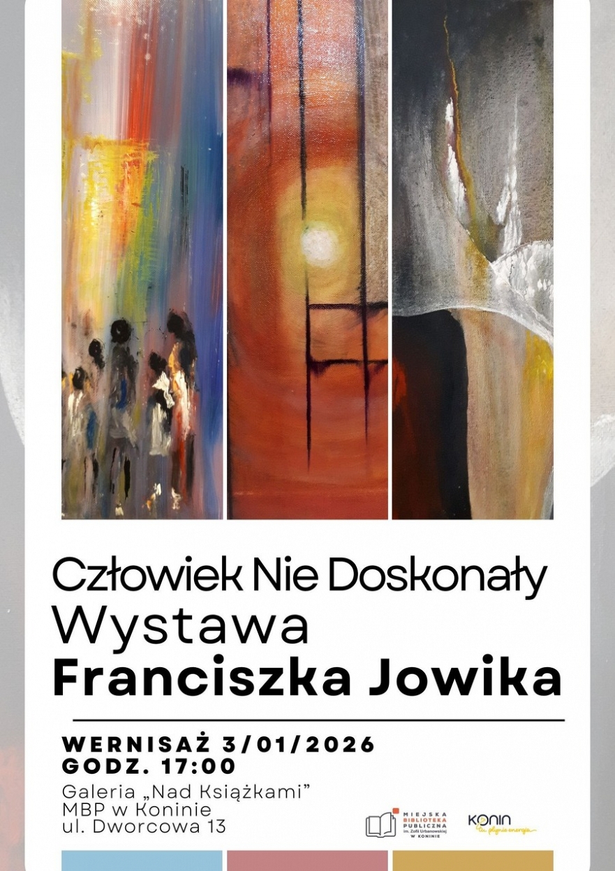 Wernisaż w MBP w Koninie