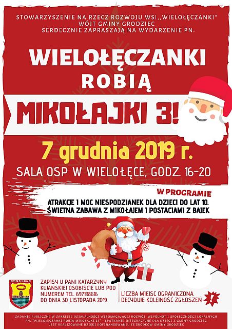 Mikołajki w Wielkołęce