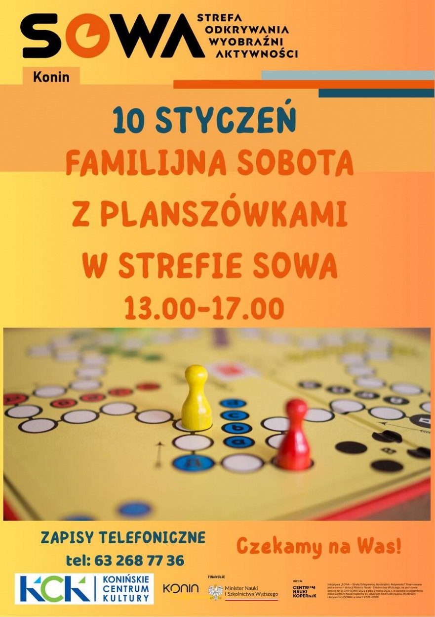 Sobota z planszówkami w Strefie SOWA