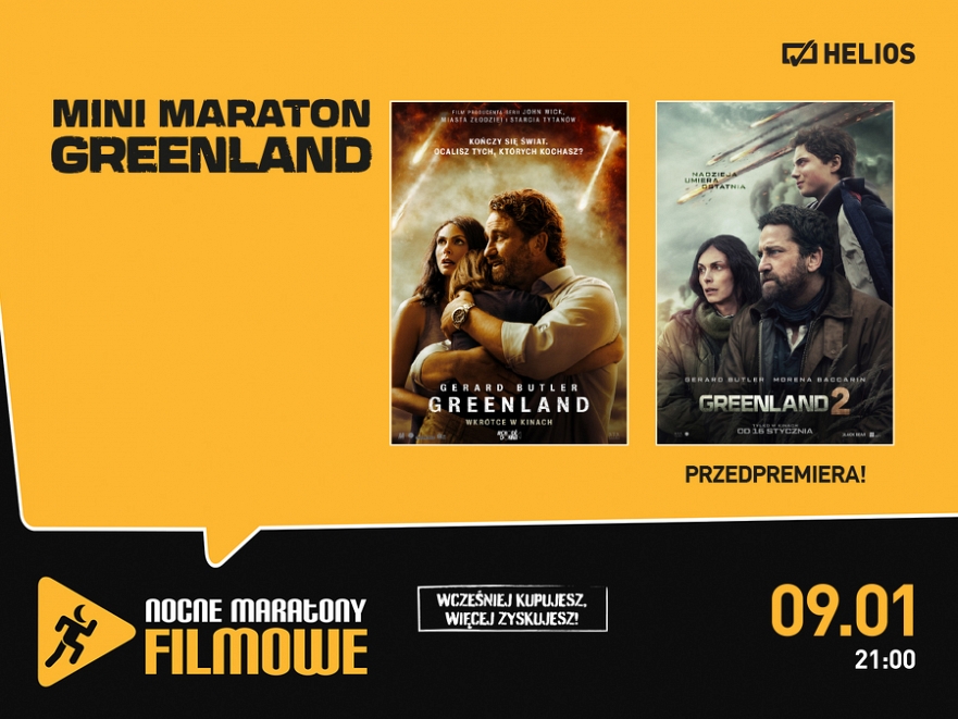 Mini maraton Greenland w Kinie Helios