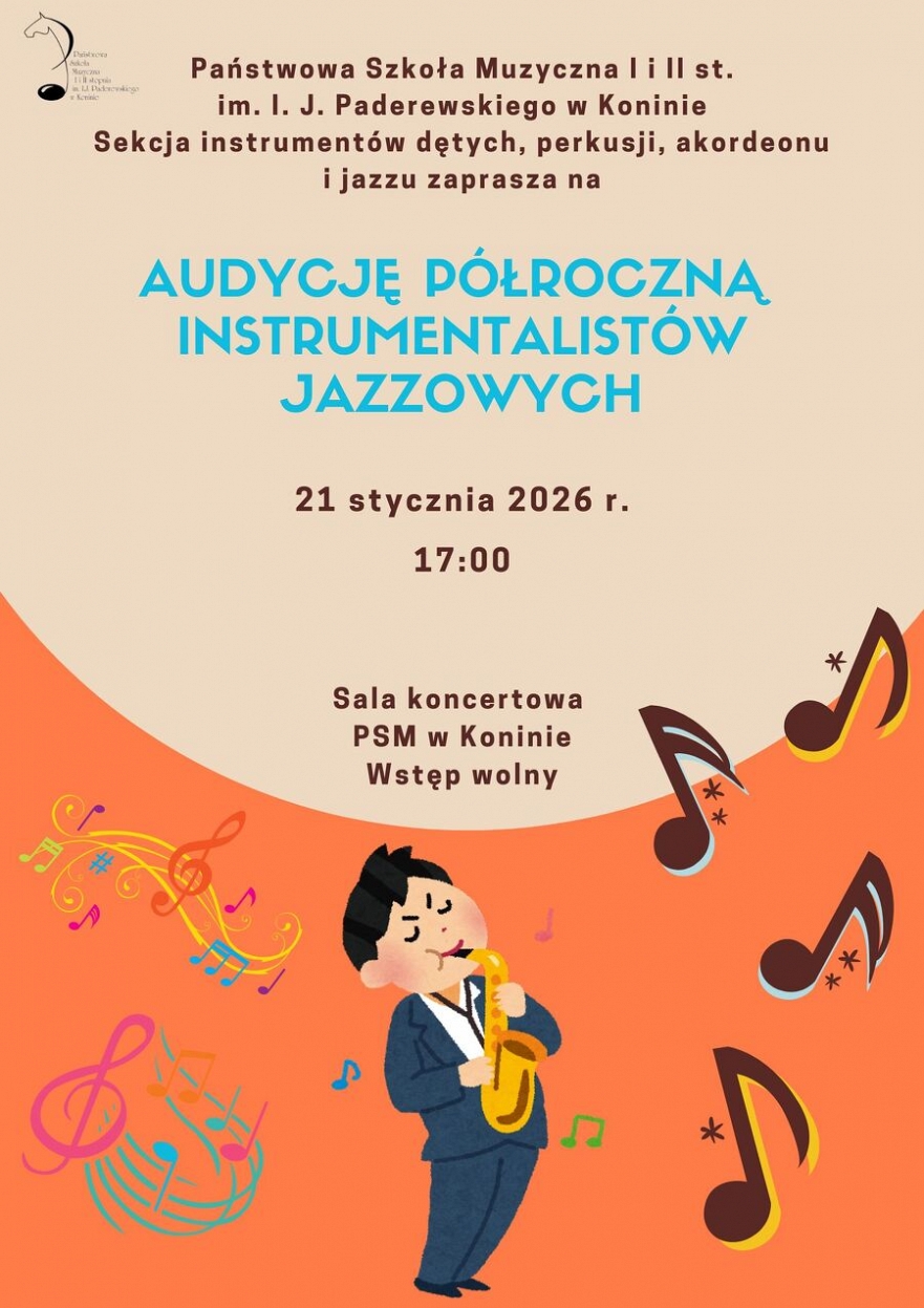 Audycja p&oacute;łroczna Instrumentalist&oacute;w Jazzowych