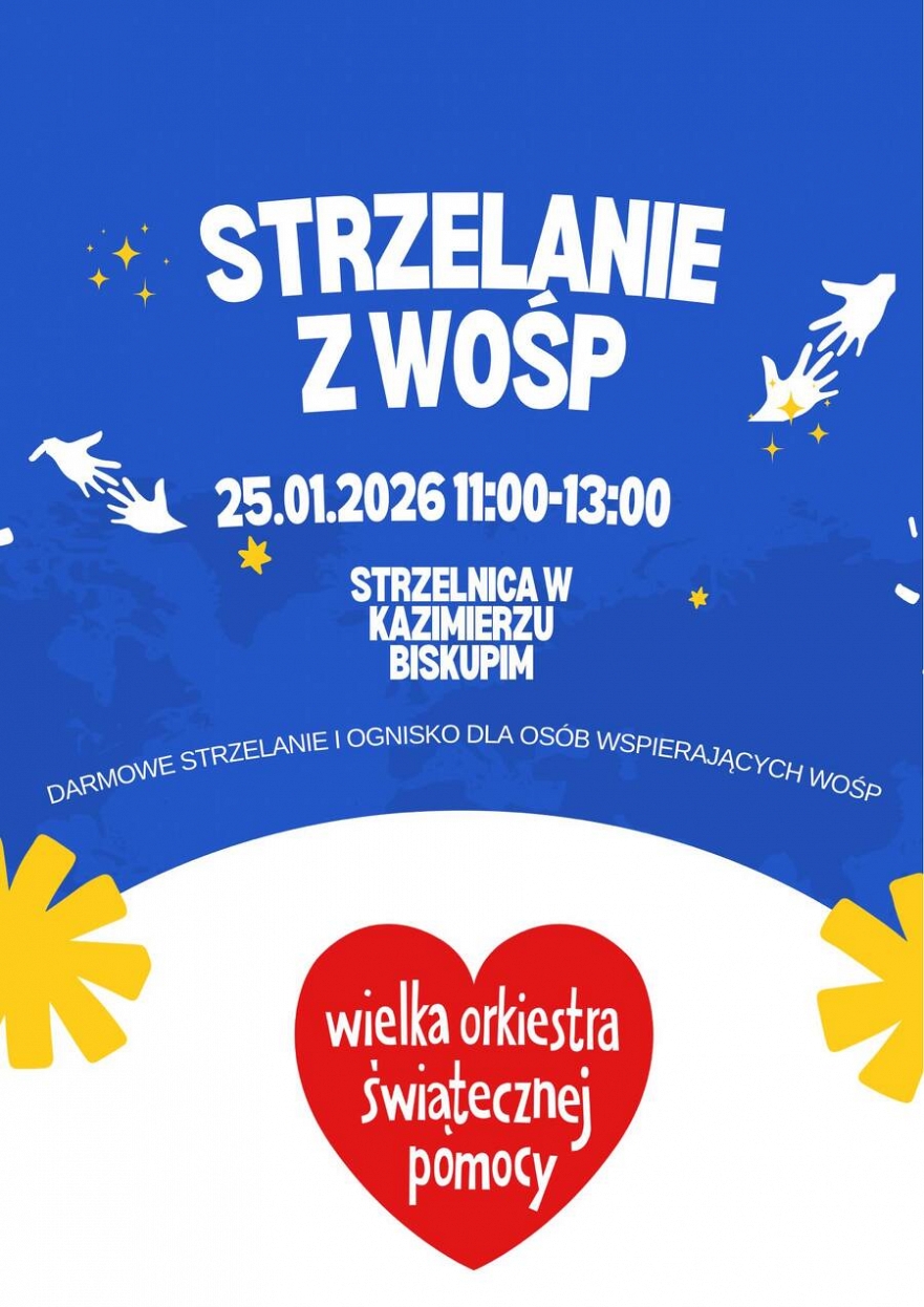 Strzelanie z WOŚP w Kazimierzu Biskupim