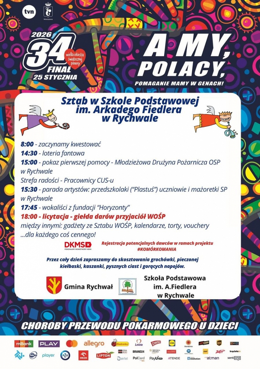 Wielka Orkiestra Świątecznej Pomocy w Rychwale