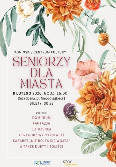 Seniorzy dla miasta w Konińskim Centrum Kultury