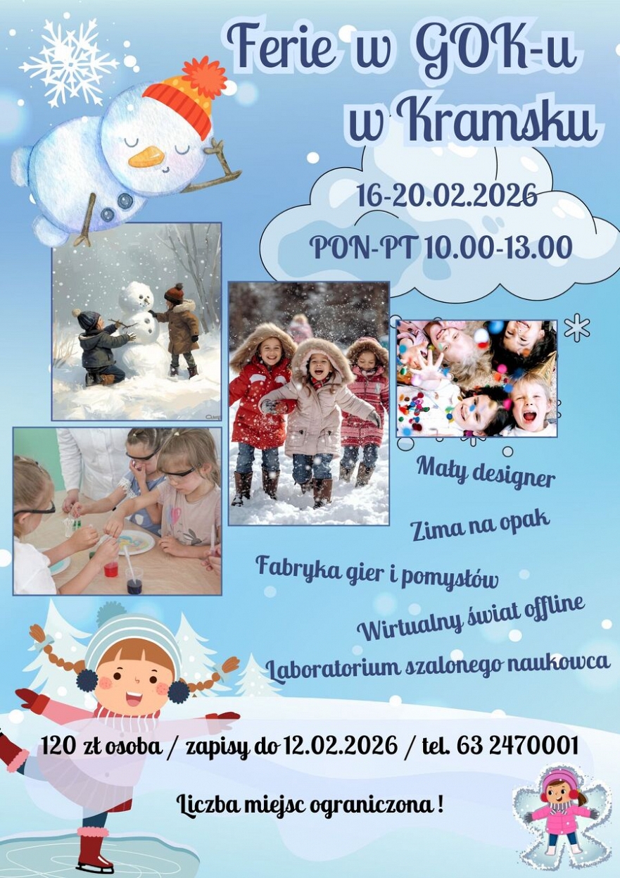 Ferie w GOK-u w Kramsku