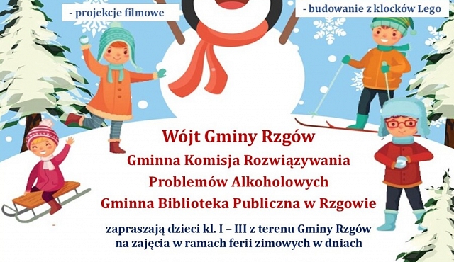 Ferie w Gminie Rzgów