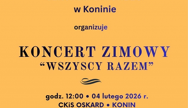 Koncert zimowy w Oskardzie