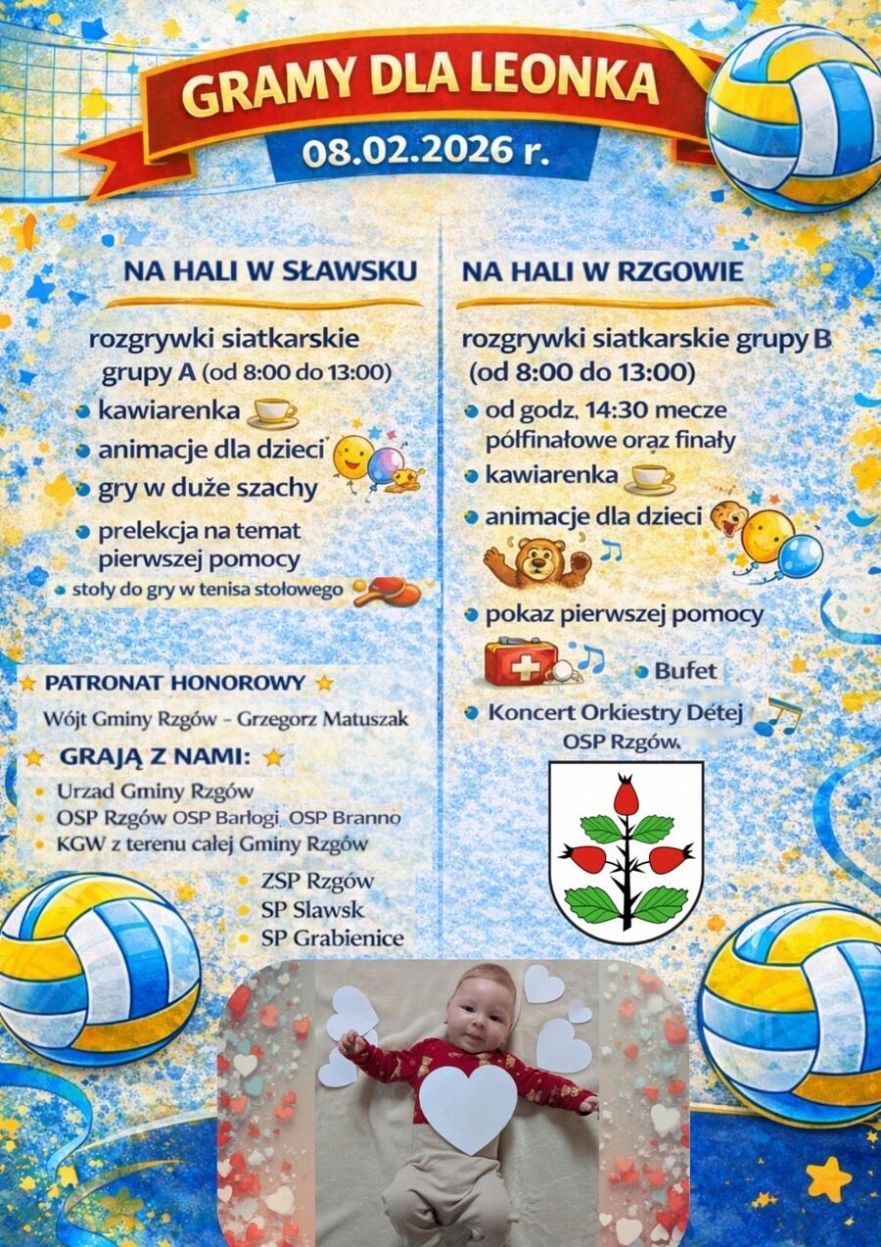 "Gramy dla Leonka" w Rzgowie oraz Sławsku